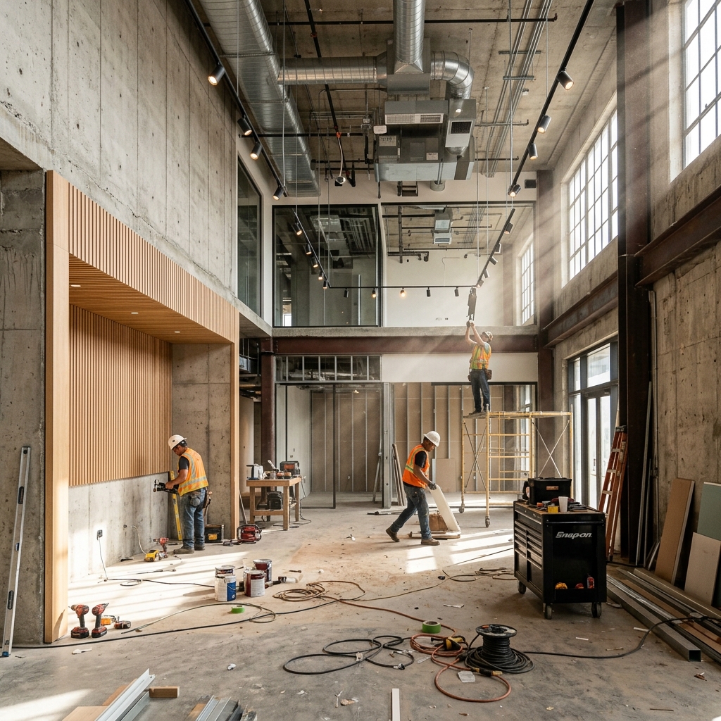 Commercial Fit-Outs: Maximizing Workspace Efficiency and Compliance